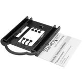 StarTech 2.5" HDD / SDD Mounting Bracket for 3.5" Drive Bay - Tool-less Installation - 2.5 Inch SSD HDD Adapter Bracket (BRACKET125PT) - uttagbar harddiskramme (BRACKET125PT)