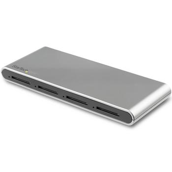STARTECH 4 SLOT USB C CARD READER - USB 3.1 10GBPS - SD 4.0 / UHS-II ACCS (4SD4FCRU31C)