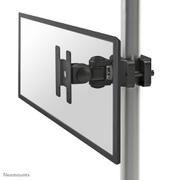 Neomounts by Newstar NEOMOUNTS FPMA-WP200BLACK Pole Mount for flatscreens 10-30inch VESA 75x75 and 100x100mm width 35-60mm 10kg tiltable pivot