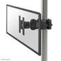 Neomounts by Newstar FPMA-WP200BLACK Pole Mount for flatscreens 10-30inch VESA 75x75 and 100x100mm width 35-60mm 10kg tiltable pivot black