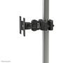 Neomounts by Newstar FPMA-WP200BLACK Pole Mount for flatscreens 10-30inch VESA 75x75 and 100x100mm width 35-60mm 10kg tiltable pivot black (FPMA-WP200BLACK)