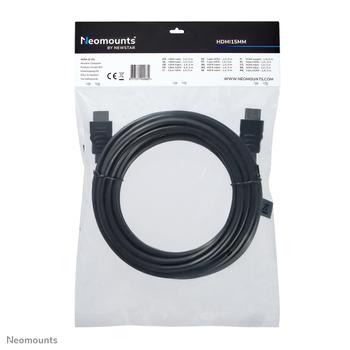 Neomounts by Newstar NEOMOUNTS HDMI 1.3 cable High speed HDMI 19 pins M-M 5 meter (HDMI15MM)