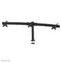 Neomounts by Newstar NEOMOUNTS FPMA-D700DD3 Desk Mount for flatscreens 3x10-27inch 24kg VESA 75x75/ 100x100mm tilt swivel rotatable pivot black (FPMA-D700DD3)
