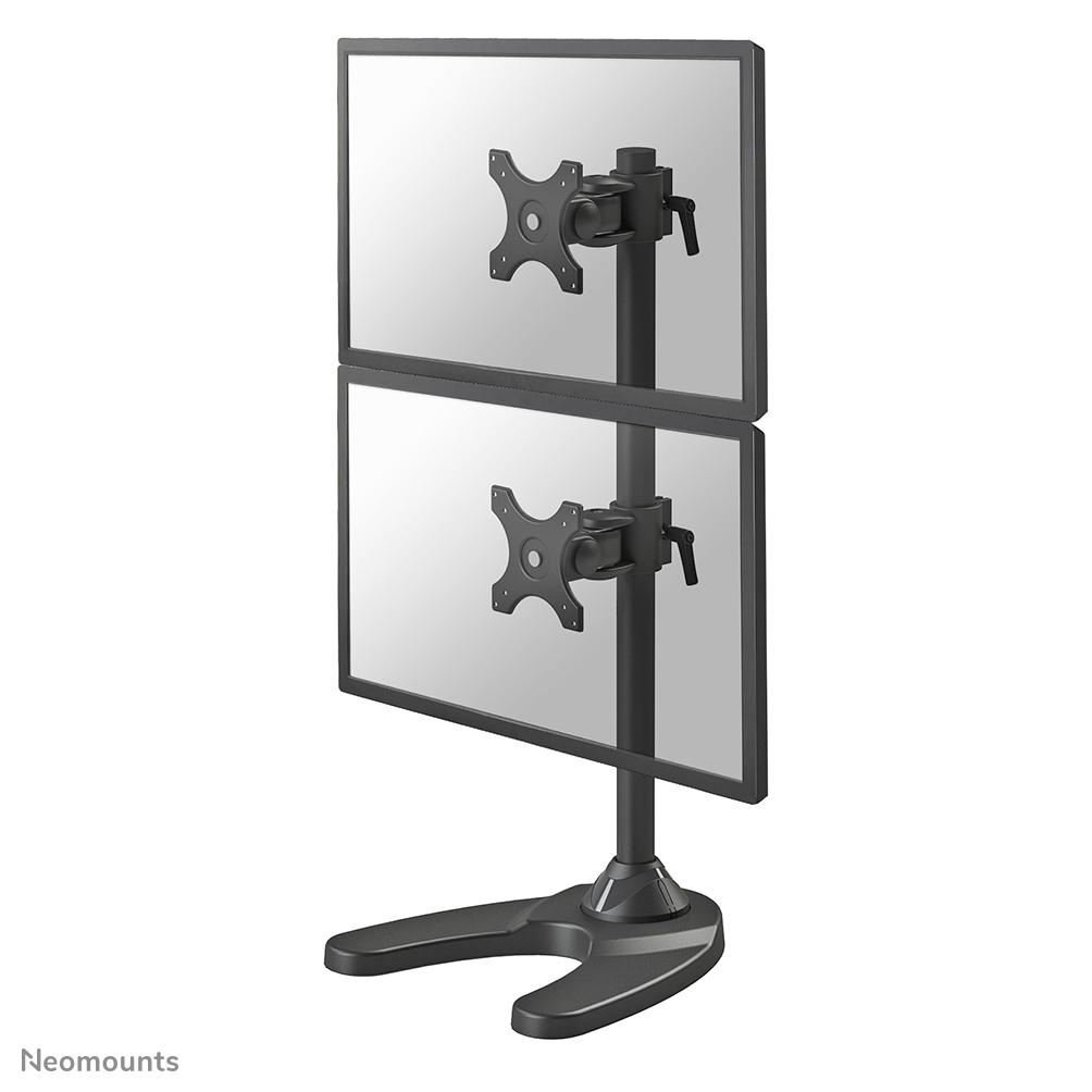Neomounts by Newstar - FPMA-D700DDV - stativ - full-motion - for 2 LCD-skjermer - svart