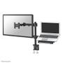 Neomounts by Newstar FPMA-D960N Desk Mount Clamp 2xFlatscreen 10-27inch 10kg VESA 75x75/100x100mm dreh-kipp-schwenkbar pivot schwarz