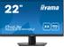 IIYAMA a ProLite XU2294HSU-B2 - LED monitor - 22" (21.5" viewable) - 1920 x 1080 Full HD (1080p) @ 75 Hz - VA - 250 cd/m² - 3000:1 - 1 ms - HDMI, DisplayPort - speakers - matte black