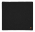 DELTACO DMP460 L Mousepad, 450x400x4mm, stitched edges, black