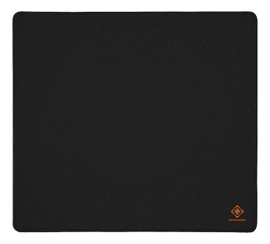 DELTACO DMP460 L Mousepad, 450x400x4mm,  stitched edges, black (GAM-137)