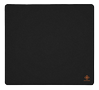 DELTACO DMP460 L Mousepad, 450x400x4mm, stitched edges, black