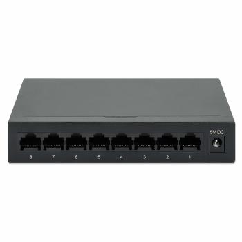 INTELLINET switch 8x10/ 100/ 1000 Gigabit, Metal (530347)
