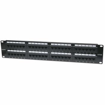 INTELLINET Net Patchpanel 48 Port CAT 5e UTP 19 2HE [bk] (513579)