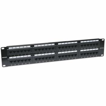INTELLINET Net Patchpanel 48 Port CAT 5e UTP 19 2HE [bk] (513579)
