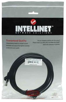 INTELLINET PATCH 8P-8P 7,5M CAT.5E UTP SVART (320788)