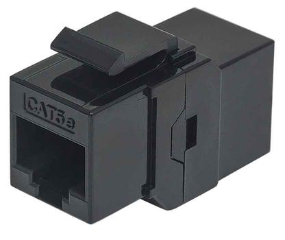 INTELLINET RJ45 Kupplung Cat5e 8P8C Bu/Bu UTP schwarz (504775)