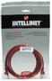 INTELLINET 3FT CAT5E RED PVC UTP RJ45 M/M PATCH CABLE 350MHZ (318952)