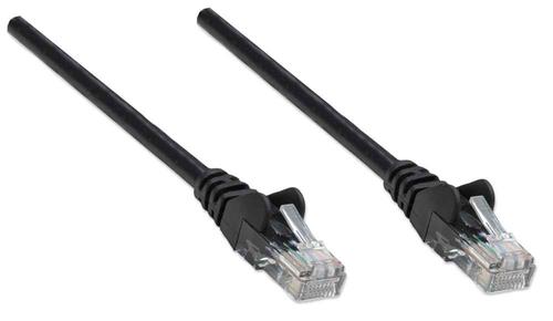 INTELLINET Patchkabel RJ45 U/UTP Cat6 7.50m schwarz (342094)