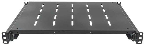 INTELLINET Server Schrank 19 Fachboden ausziehbar B=483mm T=800mm 1HE bis 35kg [bk] (712620)