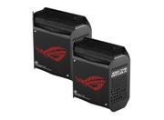 ASUS ROG Rapture GT6 - Wi-Fi-system - 802.11a/b/g/n/ac/ax - stasjonær
