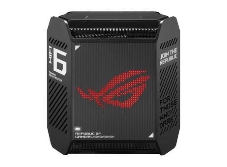 ASUS ROG Rapture GT6 - Wi-Fi-system - 802.11a/ b/ g/ n/ ac/ ax - stasjonær (90IG07F0-MU9A20)