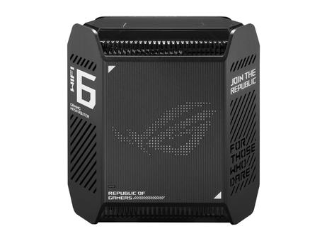 ASUS ROG Rapture GT6 - Wi-Fi-system - 802.11a/ b/ g/ n/ ac/ ax - stasjonær (90IG07F0-MU9A20)