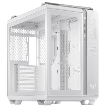 ASUS TUF Gaming GT502 Tempered Glass Dual Chamber Case White (90DC0093-B09000)
