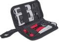 INTELLINET Network tool kit; LAN tester, LSA tool, crimping and stripping tol (780070)