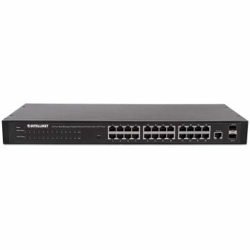 INTELLINET Switch 24x GE Web-Managed Rackmount 2x SFP (560917)