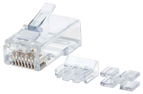 INTELLINET 80-Pack Cat6A RJ45 Modular (790550)