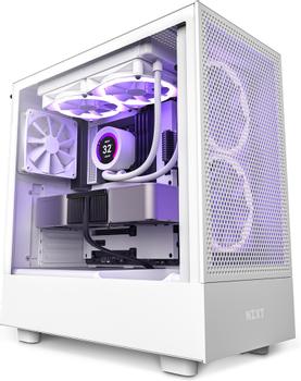 NZXT H5 Flow White Mid Tower Case (CC-H51FW-01)
