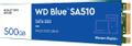 WESTERN DIGITAL Blue SA510 500GB WDS500G3B0B - SSD - internal - M.2 2280 - SATA 6Gb/s - blue