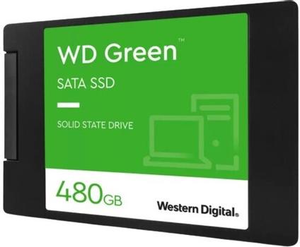 WESTERN DIGITAL Green 480GB WDS480G3G0A - SSD - internal - 2.5" - SATA 6Gb/s (WDS480G3G0A)