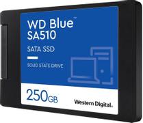WESTERN DIGITAL Blue SA510 250GB WDS250G3B0A - SSD - internal - 2.5" - SATA 6Gb/s - blue