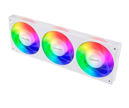 AKASA Vegas A36 Computer Case,  (AK-FN113-WH)