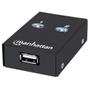 MANHATTAN Hi-Speed USB 2.0 Automatic Sharing Switch 4 PC - 1 USB (162005)