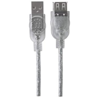 MANHATTAN kabel USB 2.0 AA Skjøt 3m (340496)