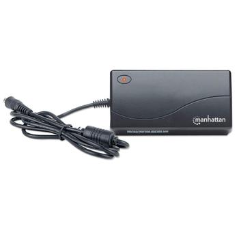 MANHATTAN Notebook Power Adapter,  70 W, 12-24 V,  10 DC plug tips, Black, Retail Box (100854)
