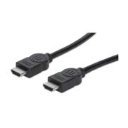 MANHATTAN Kabel High Speed HDMI m. Ethernet-St. > HDMI-St. 10,0m [bk]