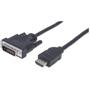 MANHATTAN Hdmi To Dvi-D 24+1 Cable, 