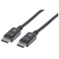 MANHATTAN DisplayPort Kabel St/St 3.0m geschirmt schwarz