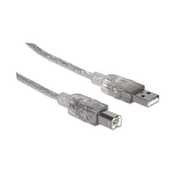 MANHATTAN kabel USB 2.0 A-B M/M 1,8m (333405)