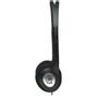 MANHATTAN Headphones,  Stereo, Sort  Mikrofon, letv‘gt design Langt kabel, blister (177481)