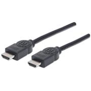MANHATTAN HDMI-Kabel Ethernet A -> A St/St 5.00m ARC 28 AWG