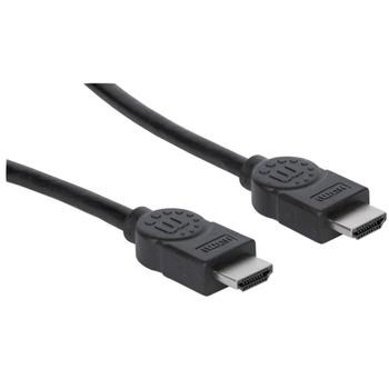 MANHATTAN HDMI-Kabel Ethernet A -> A St/St 2.00m ARC 28 AWG (323215)