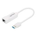 MANHATTAN Adapter USB3.0 St. > Gigabit Ethernet Bu. (RJ-45) [wh]