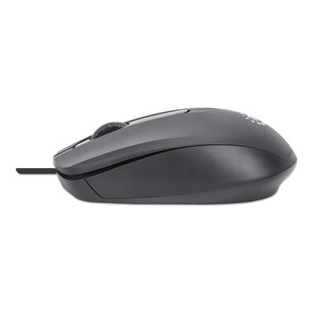 MANHATTAN Comfort Ii Usb Wired Mouse,  (190190)