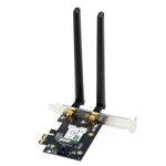 ASUS PCE-AXE5400 Wi-Fi 6E (802.11ax) nettverkskort,  Bluetooth 5.2, OFDMA, MU-MIMO (90IG07I0-ME0B10)