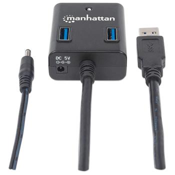 MANHATTAN SuperSpeed USB 3.0 Hub  (162302)