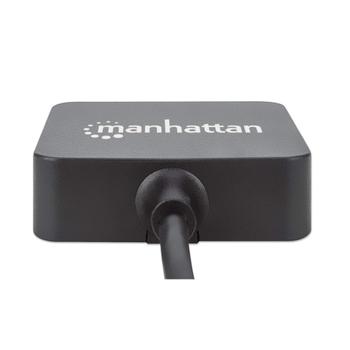 MANHATTAN SuperSpeed USB 3.0 hub, 4 ports (162296)