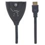 MANHATTAN MH Switch, HDMI 1.3, 1 x 2 Pigtail, 2 ports, Black, Retail B (207416)
