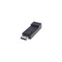 MANHATTAN MH Adapter, DisplayPort, DP-Male/HDMI-Female, Black, Polybag